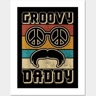 Groovy Daddy 60S Outfit 70S Themed Party Costume Dad Hippie Posters and Art